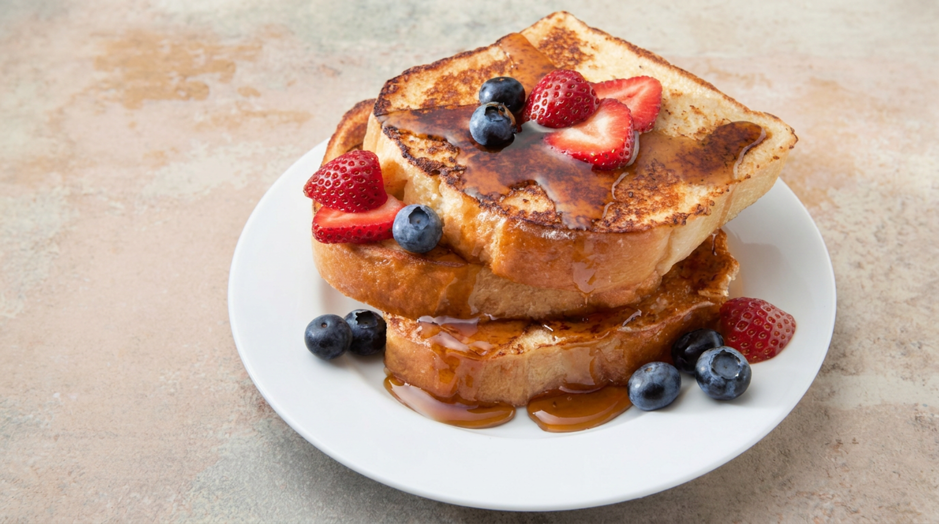 Breakfast is a real meal here